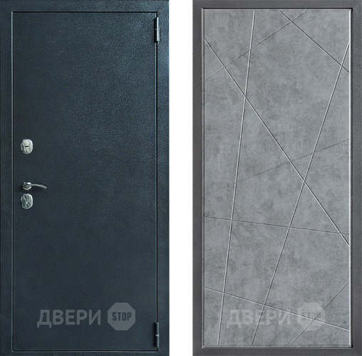 Дверь Дверной континент ДК-70 Дизайн ФЛ-655 Бетон серый в Электрогорске