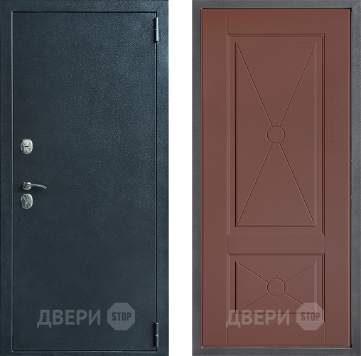 Входная металлическая Дверь Дверной континент ДК-70 Дизайн ФЛ-617 Ясень шоколадный в Электрогорске