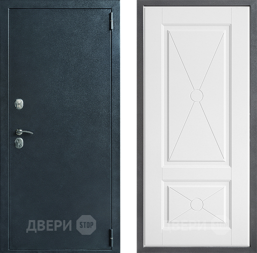 Входная металлическая Дверь Дверной континент ДК-70 Дизайн ФЛ-617 Софт милк в Электрогорске