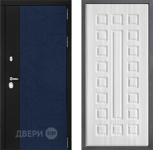 Входная металлическая Дверь Дверной континент ДК-9 ФЛ-183 Сандал белый в Электрогорске