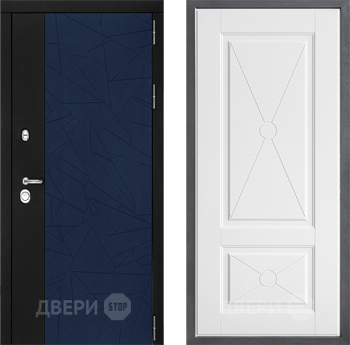 Входная металлическая Дверь Дверной континент ДК-9 ФЛ-617 Софт милк в Электрогорске