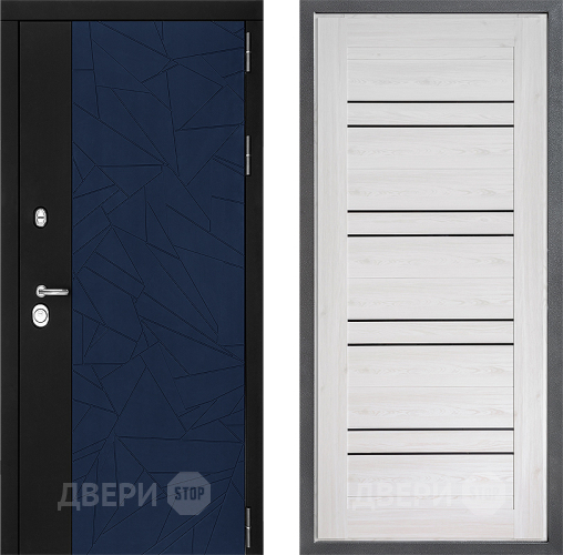 Входная металлическая Дверь Дверной континент ДК-9 ФЛ-49 Сосна белая в Электрогорске