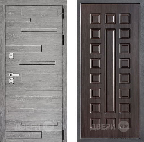 Входная металлическая Дверь Дверной континент ДК-10 ФЛ-183 Венге в Электрогорске