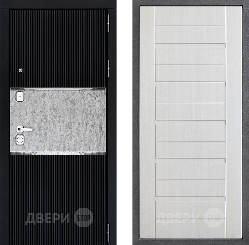Входная металлическая Дверь Дверной континент ДК-13 ФЛ-70 Лиственница белая в Электрогорске