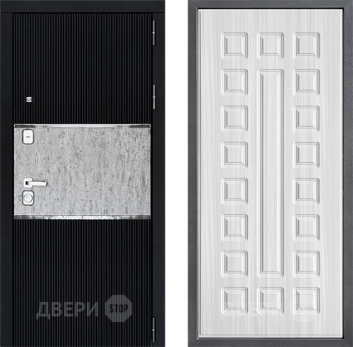 Входная металлическая Дверь Дверной континент ДК-13 ФЛ-183 Сандал белый в Электрогорске