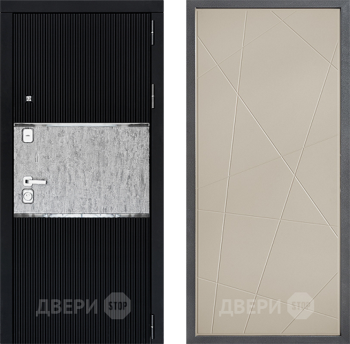Входная металлическая Дверь Дверной континент ДК-13 ФЛ-655 Капучино в Электрогорске