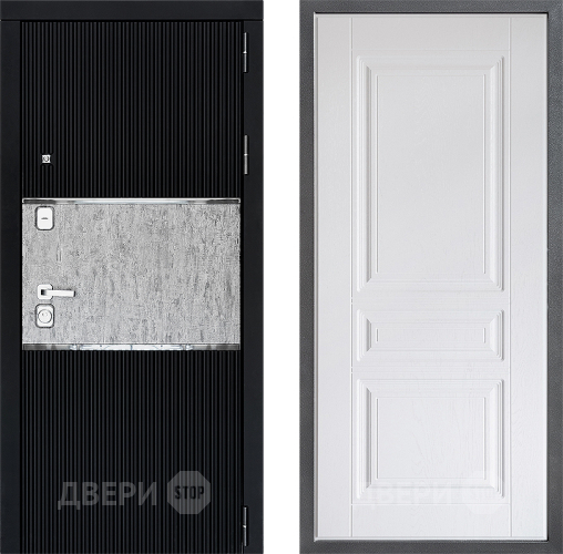 Дверь Дверной континент ДК-13 ФЛ-243 Альберо Браш серебро в Электрогорске