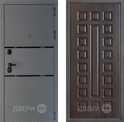 Входная металлическая Дверь Дверной континент Диамант Дизайн ФЛ-183 Венге в Электрогорске