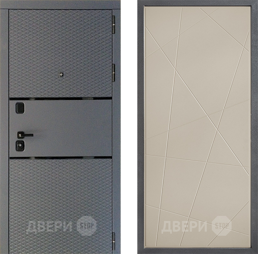 Входная металлическая Дверь Дверной континент Диамант Дизайн ФЛ-655 Капучино в Электрогорске