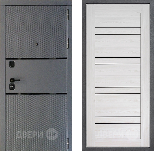 Входная металлическая Дверь Дверной континент Диамант Дизайн ФЛ-49 Сосна белая в Электрогорске