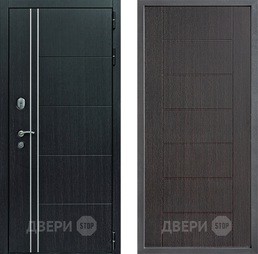 Дверь Дверной континент Теплолюкс Дизайн ФЛ-Лайн Венге в Электрогорске