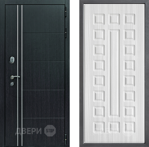 Входная металлическая Дверь Дверной континент Теплолюкс Дизайн ФЛ-183 Сандал белый в Электрогорске