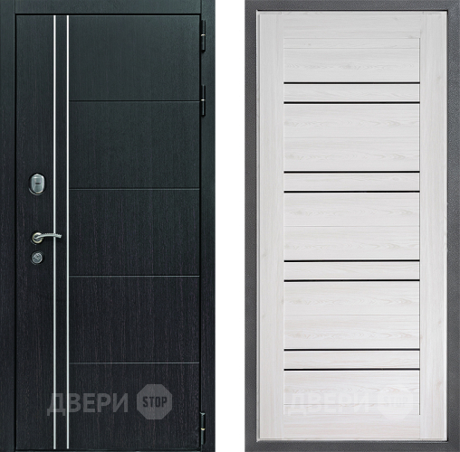 Входная металлическая Дверь Дверной континент Теплолюкс Дизайн ФЛ-49 Сосна белая в Электрогорске