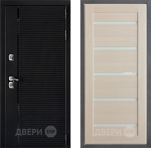 Входная металлическая Дверь Дверной континент ДК-1 ФЛ-47 Капучино в Электрогорске