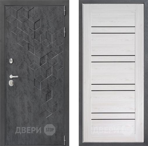 Входная металлическая Дверь Дверной континент ДК-3/713 ФЛ-49 Сосна белая в Электрогорске