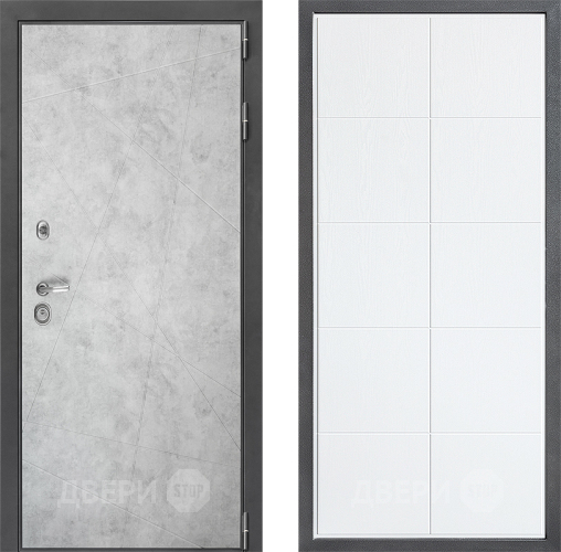 Дверь Дверной континент ДК-3/743 ФЛ-Кватро Белое дерево в Электрогорске