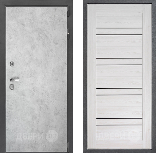 Входная металлическая Дверь Дверной континент ДК-3/743 ФЛ-49 Сосна белая в Электрогорске