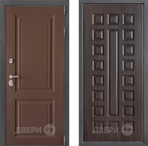 Входная металлическая Дверь Дверной континент ДК-3/729 ФЛ-183 Венге в Электрогорске