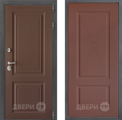 Дверь Дверной континент ДК-3/729 ФЛ-617 Ясень шоколадный в Электрогорске