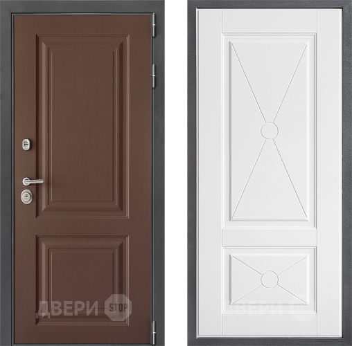Входная металлическая Дверь Дверной континент ДК-3/729 ФЛ-617 Софт милк в Электрогорске