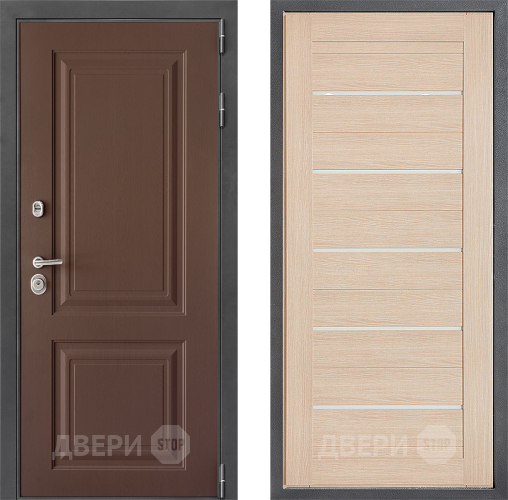 Дверь Дверной континент ДК-3/729 ФЛ-46 Капучино в Электрогорске
