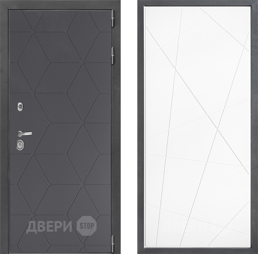 Дверь Дверной континент ДК-3/744 ФЛ-655 Белый софт в Электрогорске