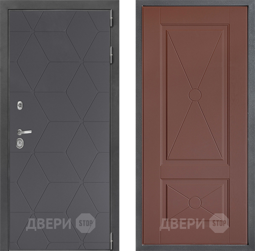 Дверь Дверной континент ДК-3/744 ФЛ-617 Ясень шоколадный в Электрогорске