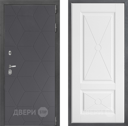 Входная металлическая Дверь Дверной континент ДК-3/744 ФЛ-617 Софт милк в Электрогорске