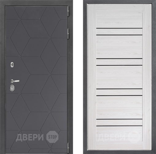 Входная металлическая Дверь Дверной континент ДК-3/744 ФЛ-49 Сосна белая в Электрогорске