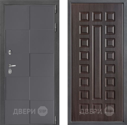 Входная металлическая Дверь Дверной континент ДК-3/606 ФЛ-183 Венге в Электрогорске
