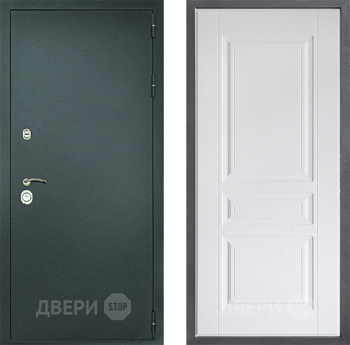 Дверь Дверной континент Рубикон Серебро Дизайн ФЛ-243 Альберо Браш серебро в Электрогорске