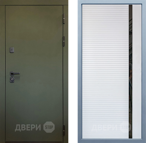 Входная металлическая Дверь Дива МД-61 МХ-45 Белый матовый в Электрогорске
