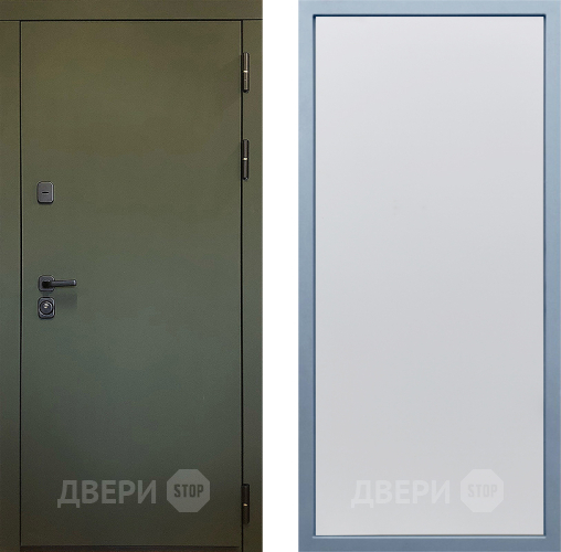 Входная металлическая Дверь Дива МД-61 Н-1 Белый в Электрогорске