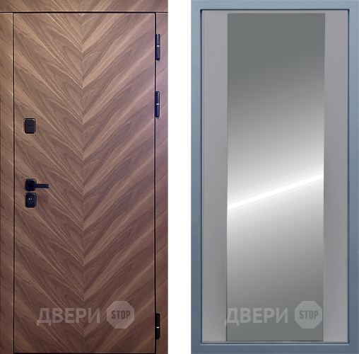 Входная металлическая Дверь Дива МД-98 Д-15 Зеркало Силк Маус в Электрогорске
