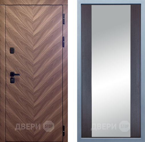 Входная металлическая Дверь Дива МД-98 Д-15 Зеркало Венге в Электрогорске