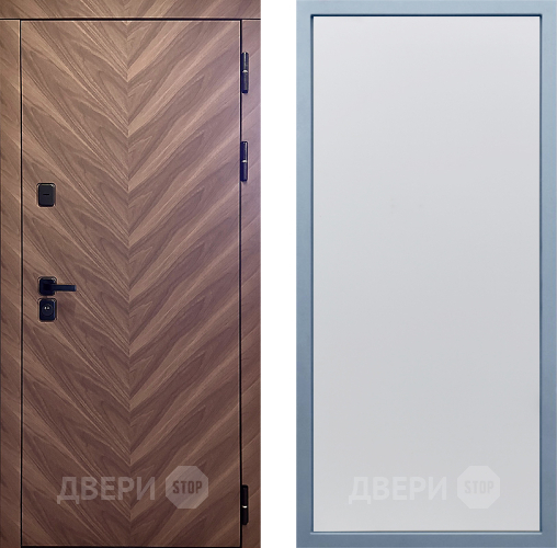 Входная металлическая Дверь Дива МД-98 Н-1 Белый в Электрогорске