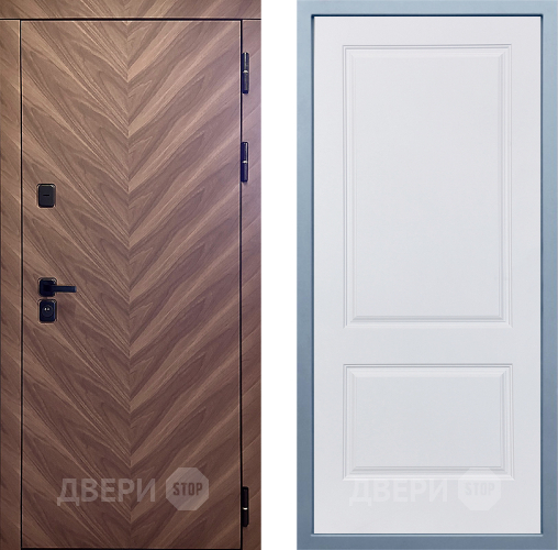 Входная металлическая Дверь Дива МД-98 Д-7 Белый в Электрогорске