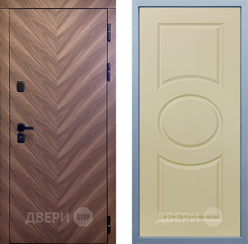Входная металлическая Дверь Дива МД-98 Д-8 Шампань в Электрогорске