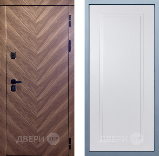 Входная металлическая Дверь Дива МД-98 Н-10 Белый в Электрогорске