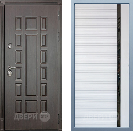 Входная металлическая Дверь Дива МД-38 МХ-45 Белый матовый в Электрогорске