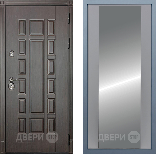 Входная металлическая Дверь Дива МД-38 Д-15 Зеркало Силк Маус в Электрогорске