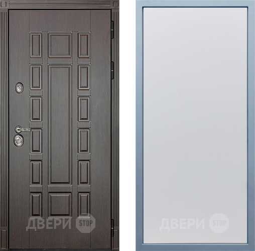 Входная металлическая Дверь Дива МД-38 Н-1 Белый в Электрогорске