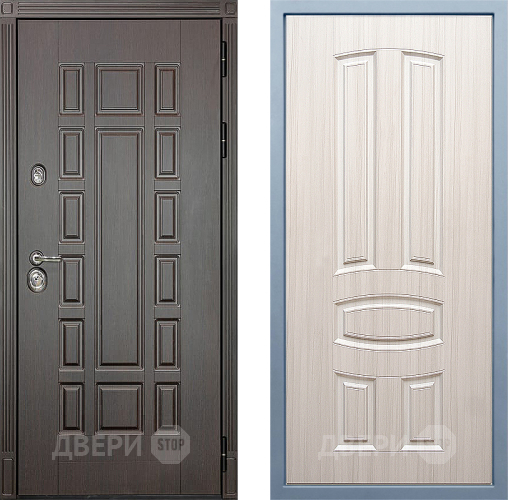 Входная металлическая Дверь Дива МД-38 М-3 Сандал белый в Электрогорске