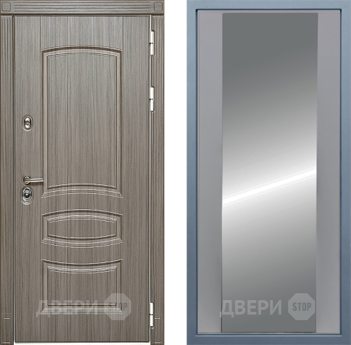 Входная металлическая Дверь Дива МД-42 Д-15 Зеркало Силк Маус в Электрогорске