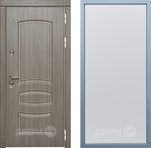 Входная металлическая Дверь Дива МД-42 Н-1 Белый в Электрогорске