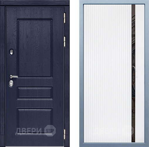 Входная металлическая Дверь Дива МД-45 МХ-46 Белый матовый в Электрогорске