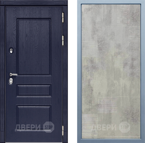 Входная металлическая Дверь Дива МД-45 Д-4 Бетон темный в Электрогорске