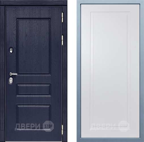 Входная металлическая Дверь Дива МД-45 Н-10 Белый в Электрогорске