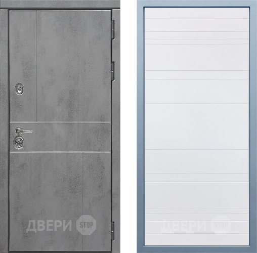 Входная металлическая Дверь Дива МД-48 Д-5 Белый в Электрогорске