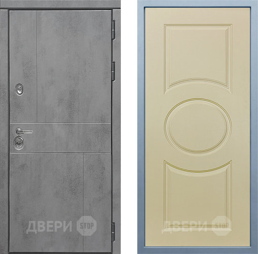 Входная металлическая Дверь Дива МД-48 Д-8 Шампань в Электрогорске